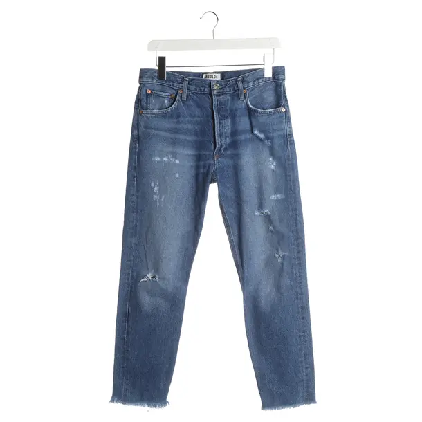 Jeans Boyfriend, in Blau, Baumwolle, Agolde