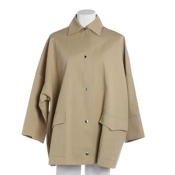 Summer Jacket, in Beige, Cotton, Totême