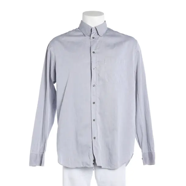 Hemd, in Navy, Baumwolle, Armani Collezioni