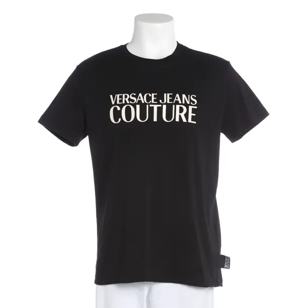 T-Shirt, in Schwarz, Baumwolle, Versace Jeans Couture