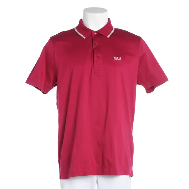 Poloshirt, in Rosa, Baumwolle, Hugo Boss Green