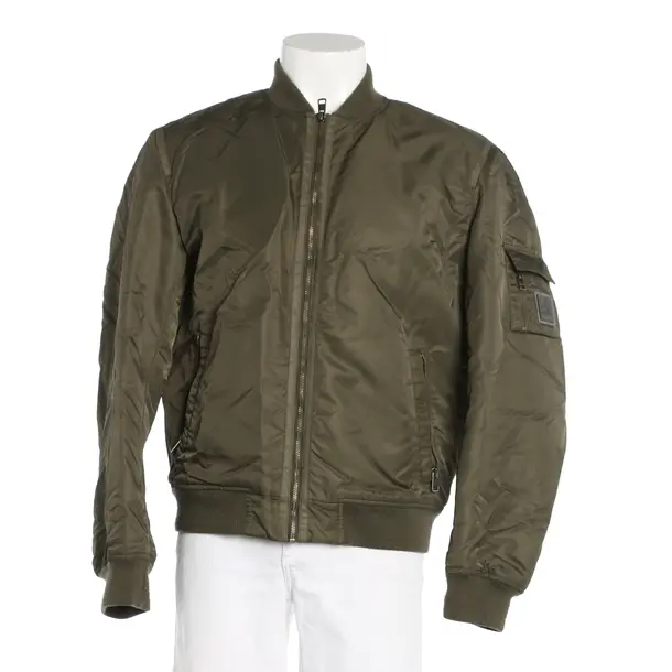 Mid-Season Jacket, in Olive Green, Polyamide, Calvin Klein