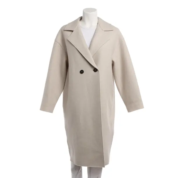 Cappotto mezza stagione, in Beige, Lana, Harris Wharf Londra