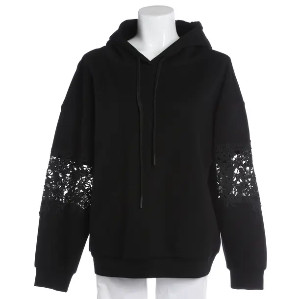 Hoodie, in Black, Cotton, Twin Set