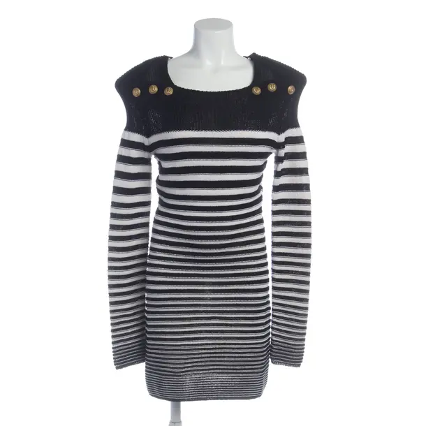 Kleid in Schwarz, Baumwolle, Balmain
