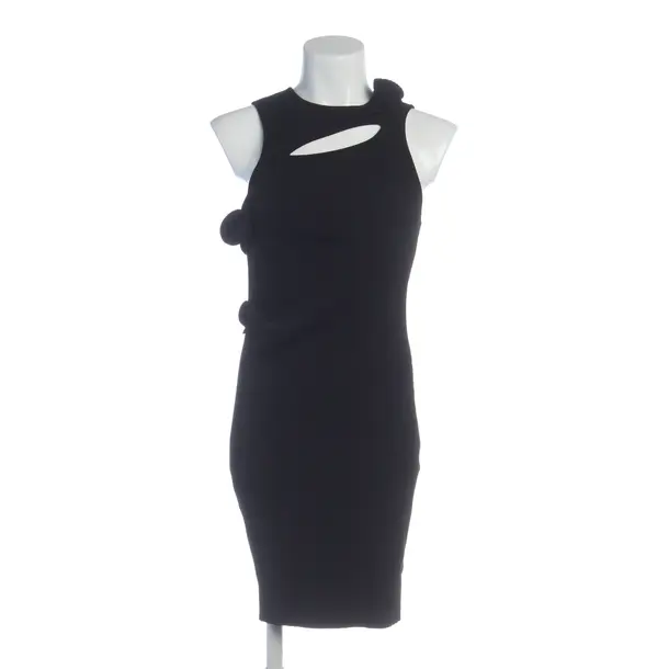 Cocktailkleid in Schwarz, Viskose, Coperni
