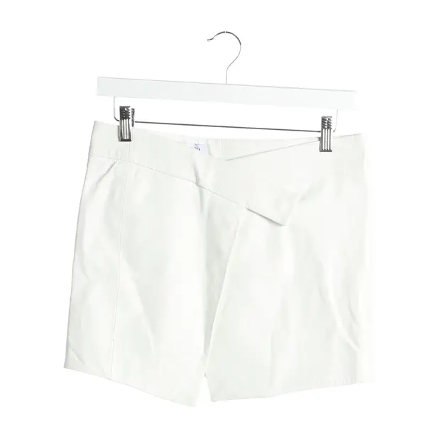 Skirt in White, Leather, The Attico