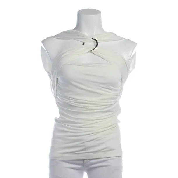 Top in White, Polyester, The Attico