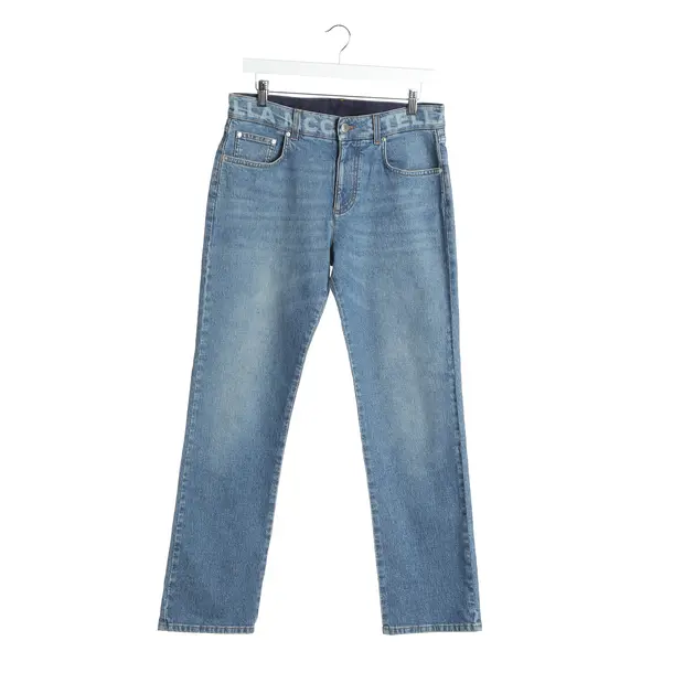 Jeans Straight Fit in Blau, Baumwolle, Stella McCartney