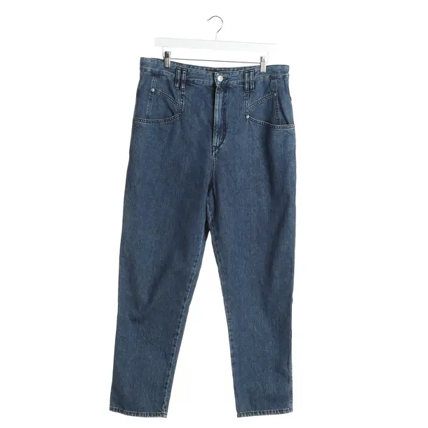 Jeans Boyfriend in Blau, Baumwolle, Isabel Marant