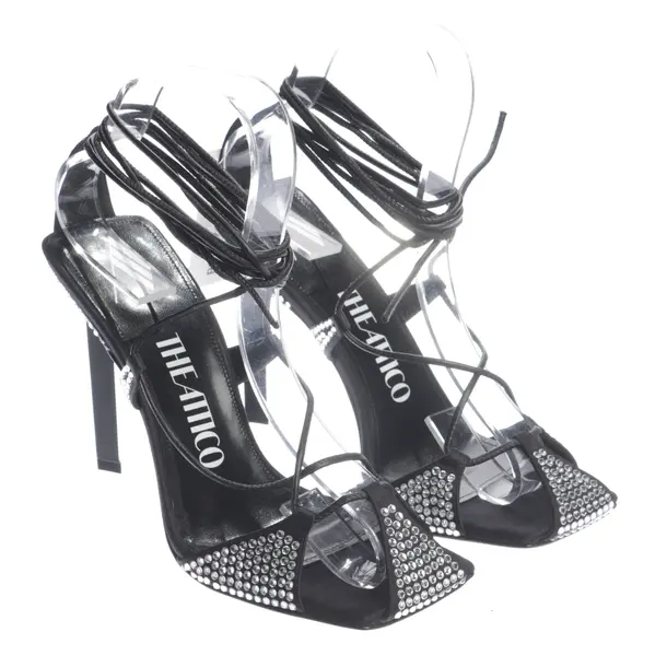 Sandaletten in Schwarz, , The Attico