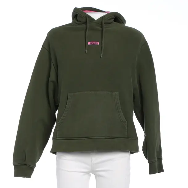 Hoodie in Grün, Baumwolle, Jacquemus