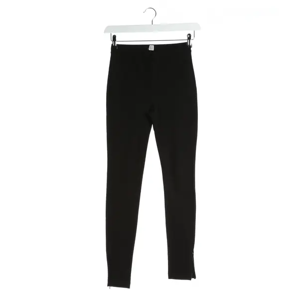 Pants in Black, Viscose, Totême