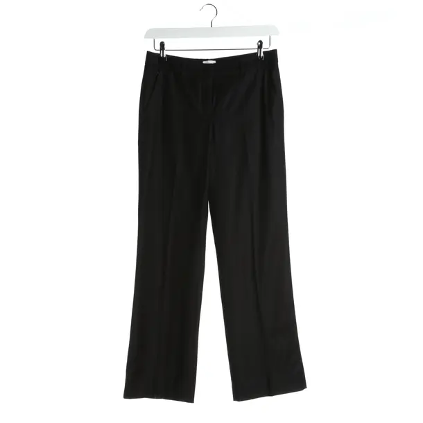 Pants in Black, Linen, Seductive