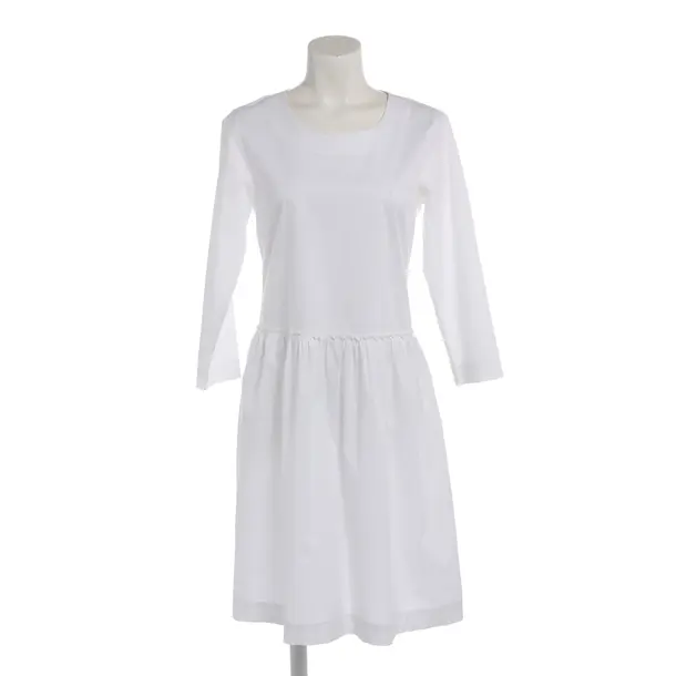 Kleid in Weiß, Baumwolle, 0039 Italy