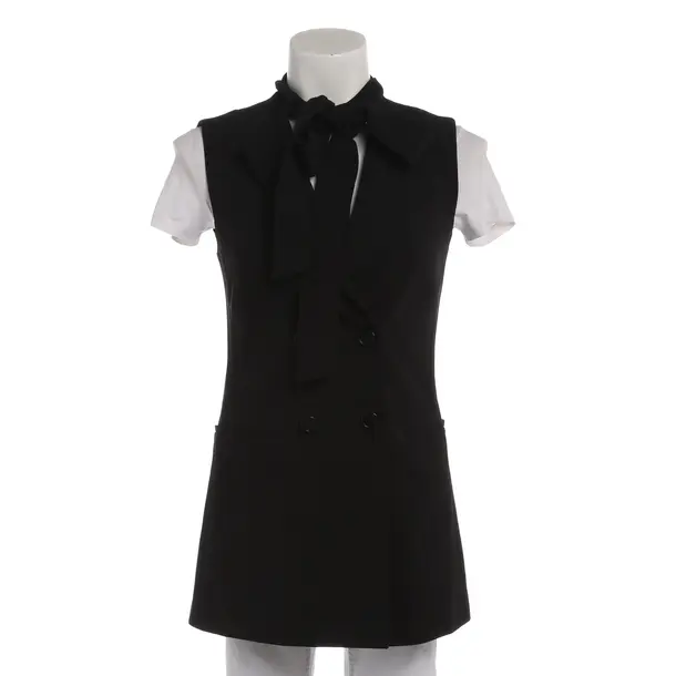 Vest in Black, Acetate, Red Valentino