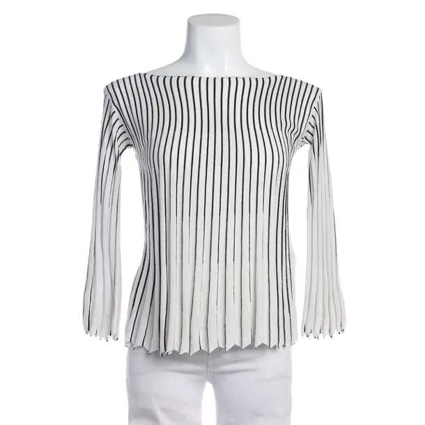 Bluse, in Weiß, Baumwolle, Roberto Collina