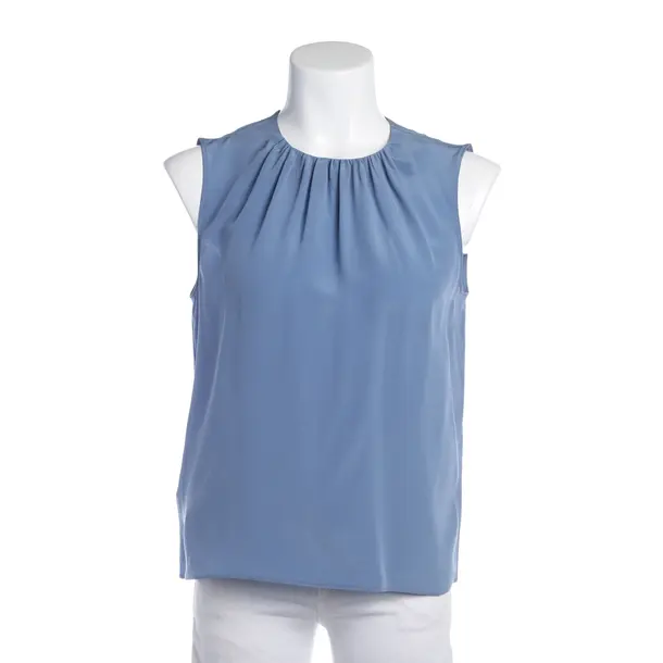 Top in Blau, Seide, Miu Miu