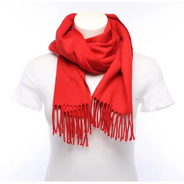 Cashmere Shawl in Red, Cashmere, Burberry