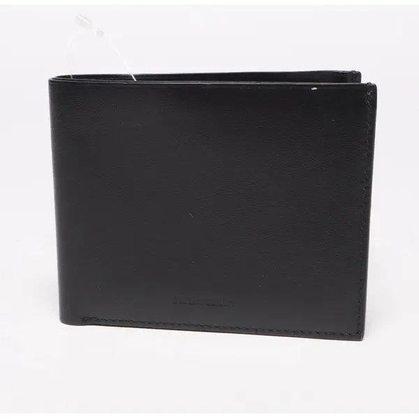 Geldbörse in Schwarz, Leder, Jil Sander