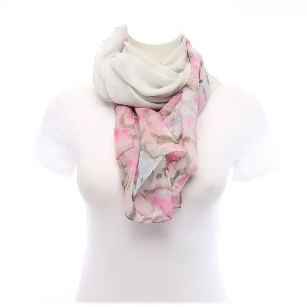 Scarf in Multicolored, Silk, Chanel