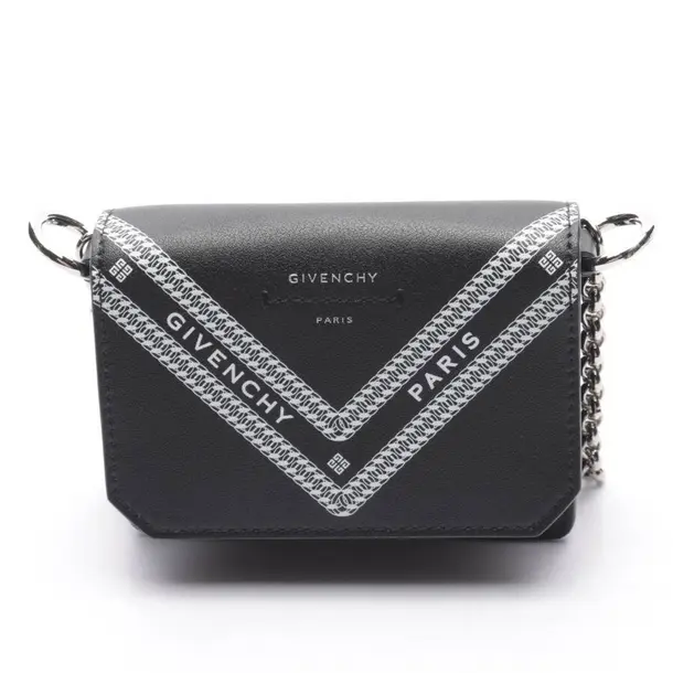 Abendtasche, in Silber, Leder, Givenchy