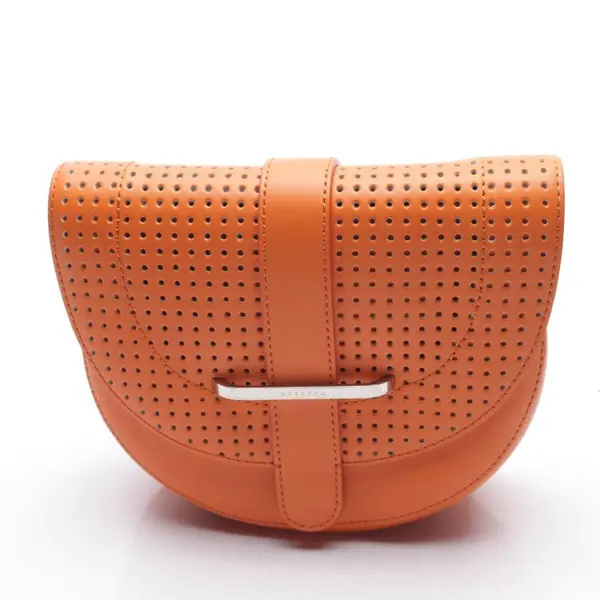 Crossbody Bag in Orange, Leather, Max Mara