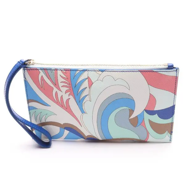 Wristlet in Multicolored, Leather, Emilio Pucci