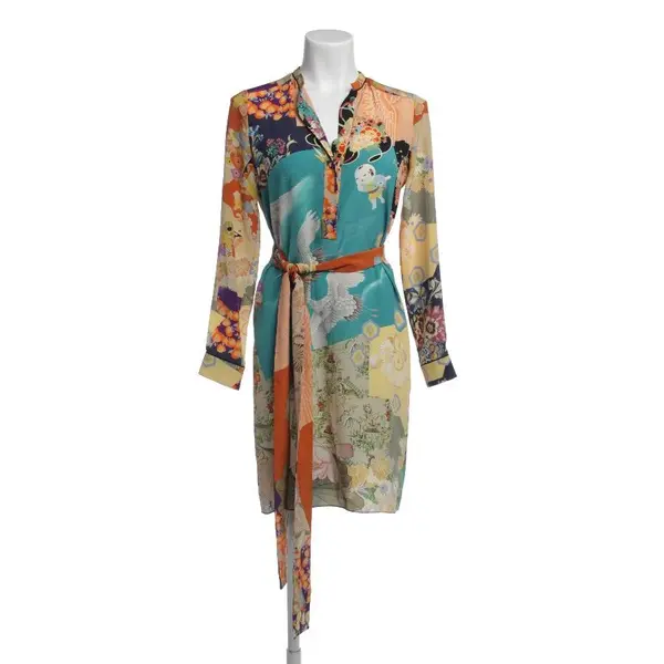 Kleid in Mehrfarbig, Seide, Gucci