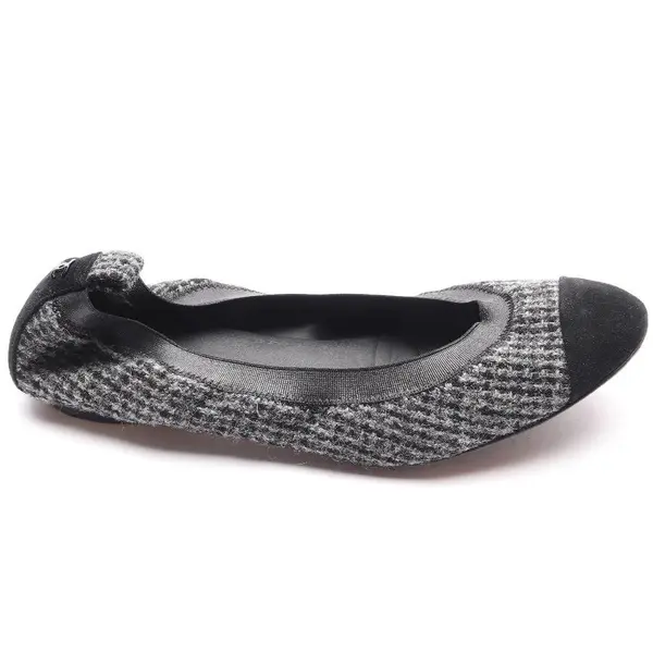 Ballet Flats in Black, , Chanel
