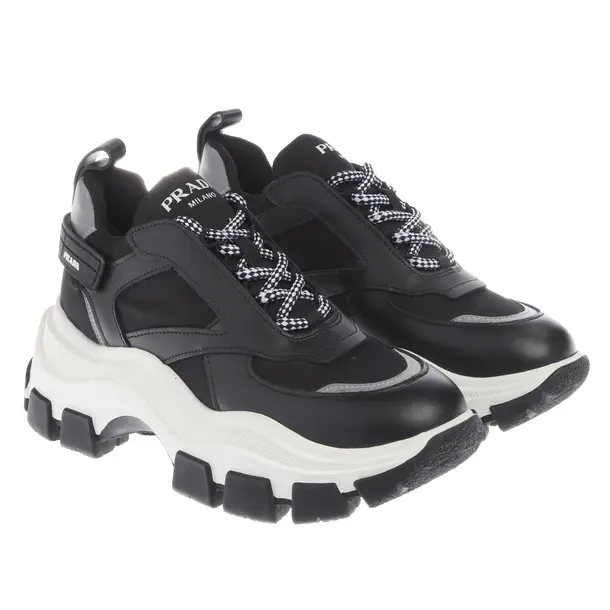 Sneaker, in Nero, Prada