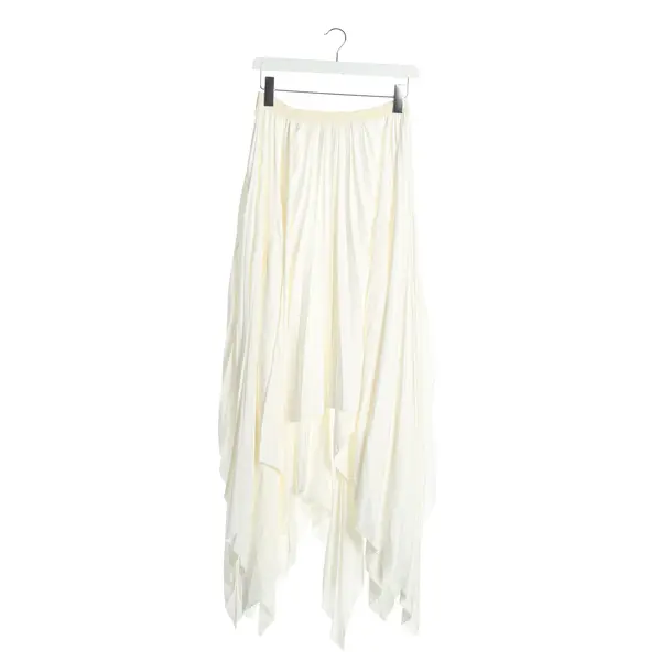 Faltenrock, in Weiß, Acetat, Khaite