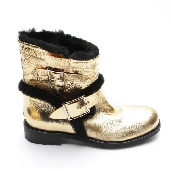 Stiefeletten in Metallic, , Jimmy Choo