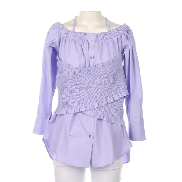 Bluse in Lila, Baumwolle, MSGM