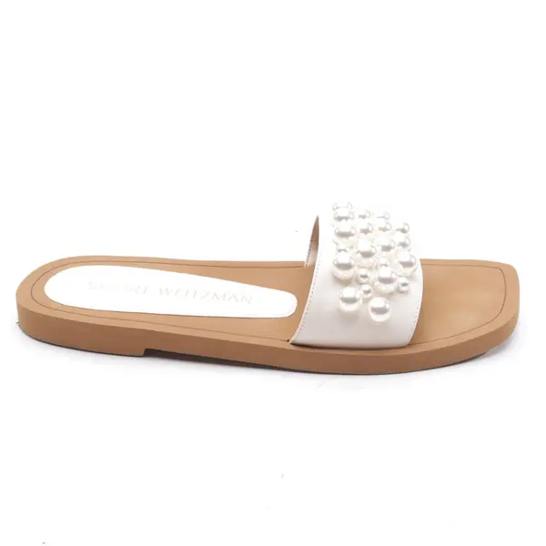 Sandalen in Weiss, , Stuart Weitzman