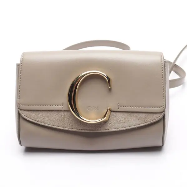Belt Bag in Gray, Leather, Chloé