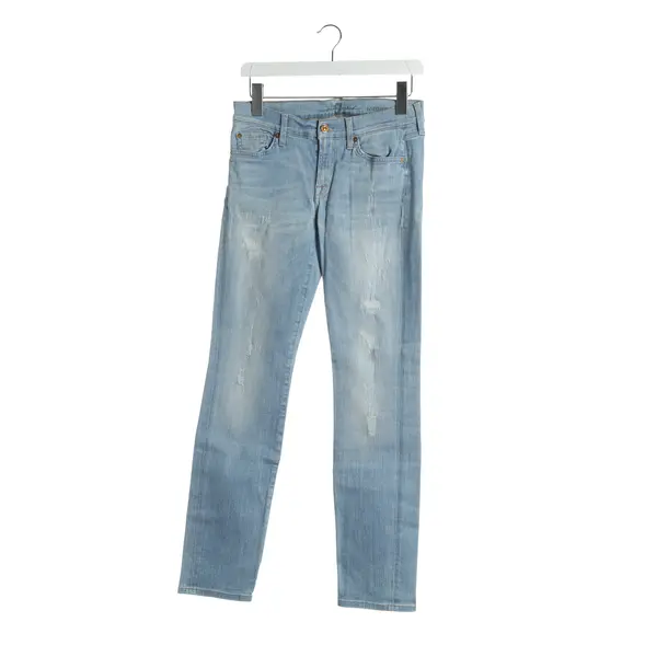 Jeans slim fit, in Azzurro, Cotone, 7 per tutta l'umanità