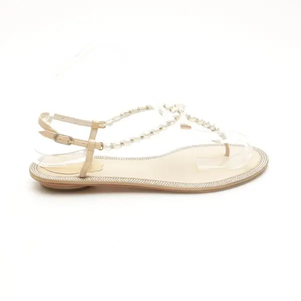 Sandals in Metallic, , René Caovilla