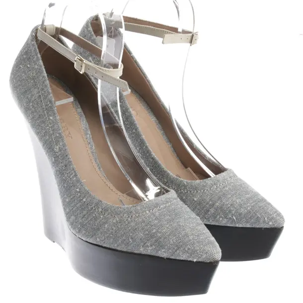 Wedges in Blue, , Burberry Prorsum