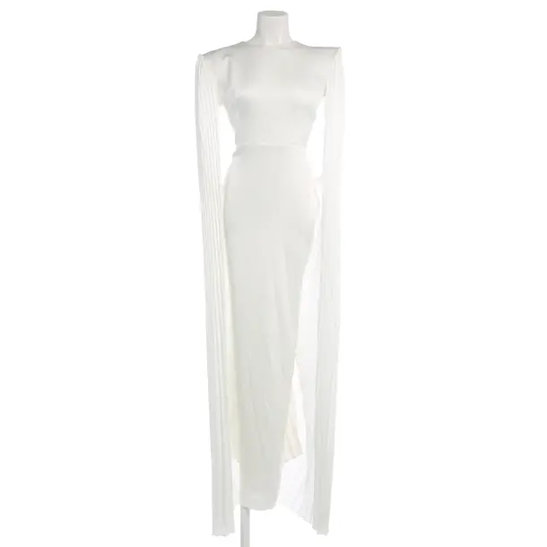 Cocktail Dress in White, Acetate, Alex Perry