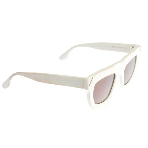 Sunglasses in White, Synthetic, Victoria Beckham