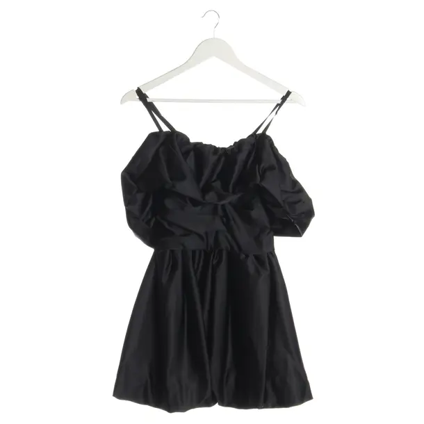 Cocktailkleid in Schwarz, Acetat, Jonathan Simkhai