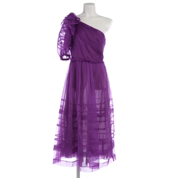 Silk Dress in Purple, Silk, Ulla Johnson