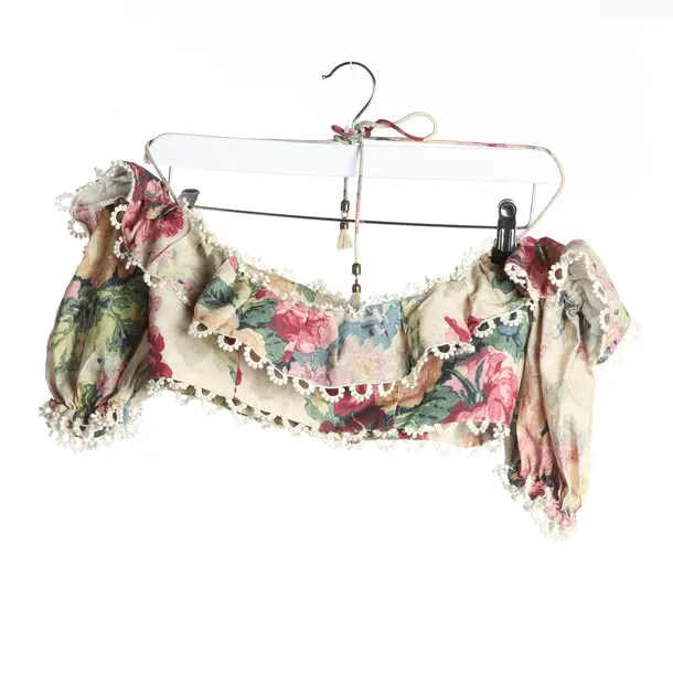 Blouse in Multicolored, Linen, Zimmermann