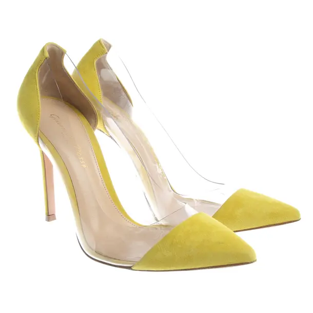 Pumps in Gelb, , Gianvito Rossi