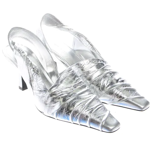 Slingbacks in Metallic, , Khaite