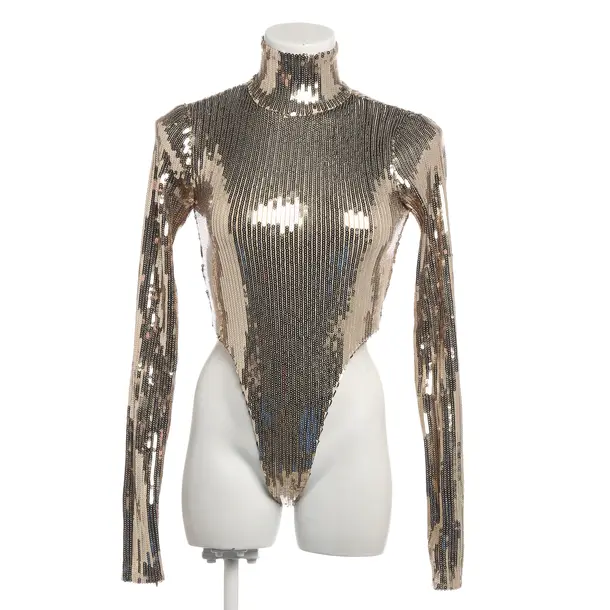 Bodysuit, in Gold, Polyamide, LaQuan Smith