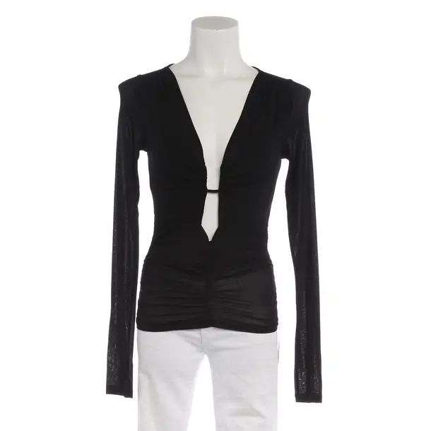 Long Sleeve Shirt in Black, Viscose, Isabel Marant