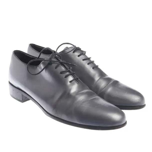 Halbschuhe in Metallic, , Prada