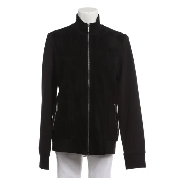 Mid-Season Jacket, in Black, Cotton, Karl Lagerfeld